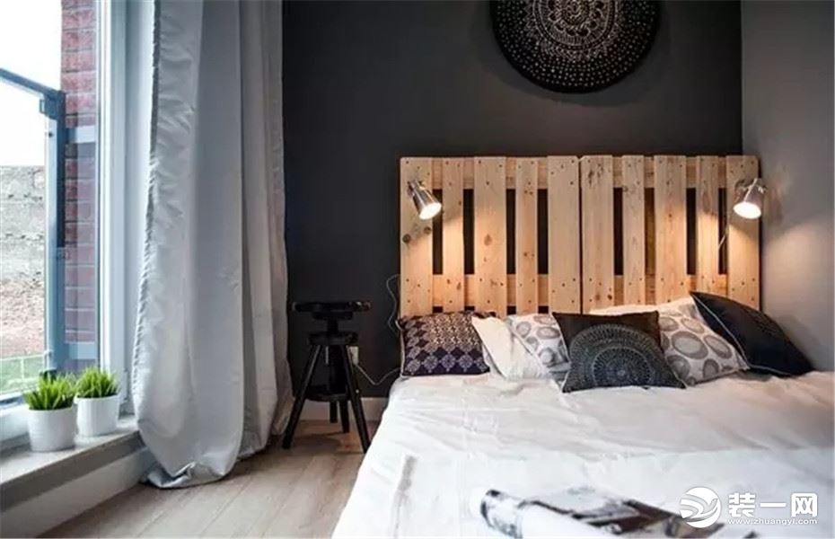 40平米小户型欧式风格装修效果图-卧室