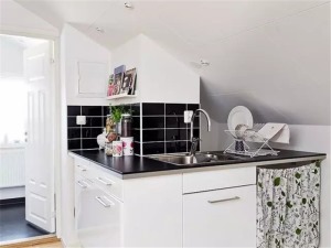 30平米小戶型現代簡約風格裝修效果圖-廚房