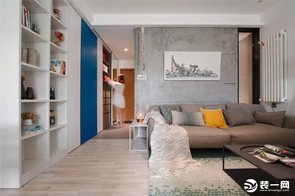 40平现代风格小户型一居室走廊