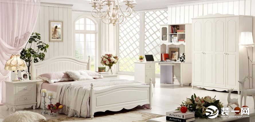 家庭卧室家具设计简欧风格家具图片