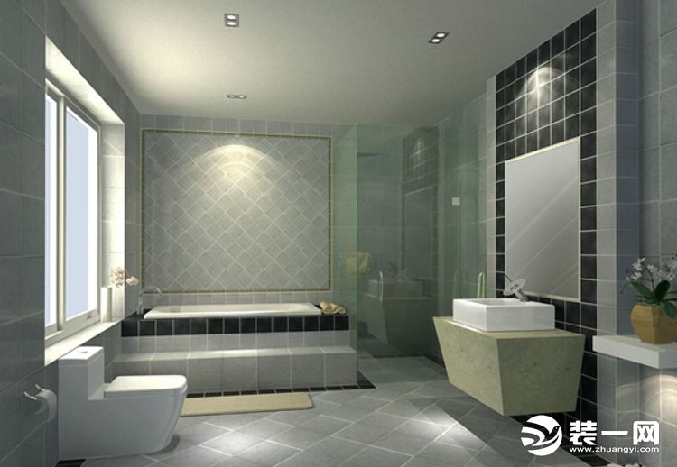 淋浴房玻璃安装效果图展示