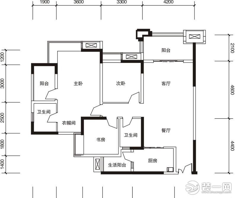 绿地翠谷户型图