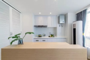 兩室一廳60平米現代摩登風格復式樓兩居室廚房