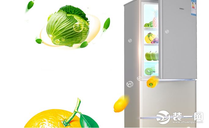 美菱冰箱报价美菱冰箱三门式冰箱示例图