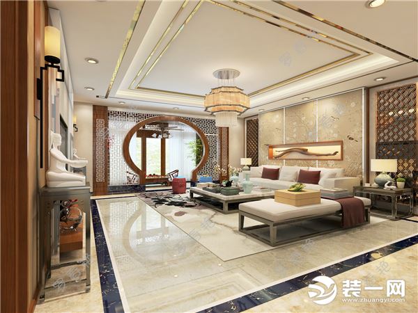 美星装饰公司设计师设计钦州钦城一品案例