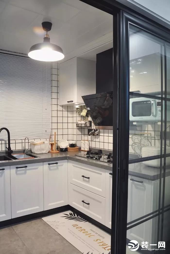 65平米一居室北欧风格厨房效果图