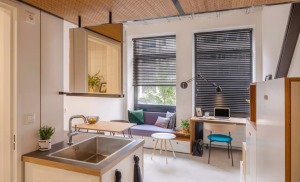 30平米小戶型現代風格Loft單身公寓客廳