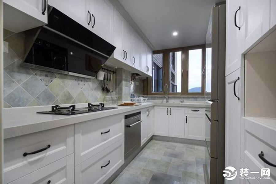 90平米小户型美式风格厨房装修效果图