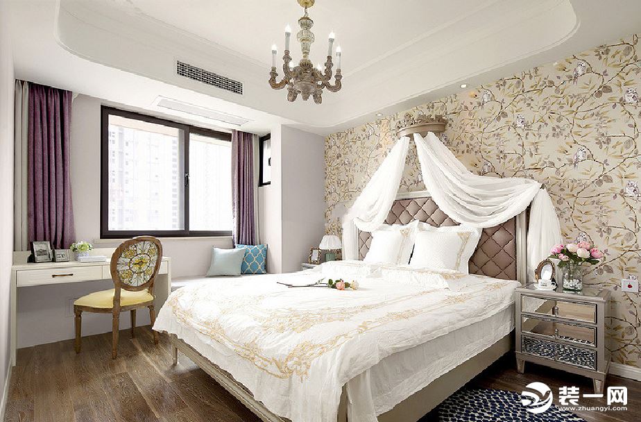 美式风格大户型loft卧室装修效果图