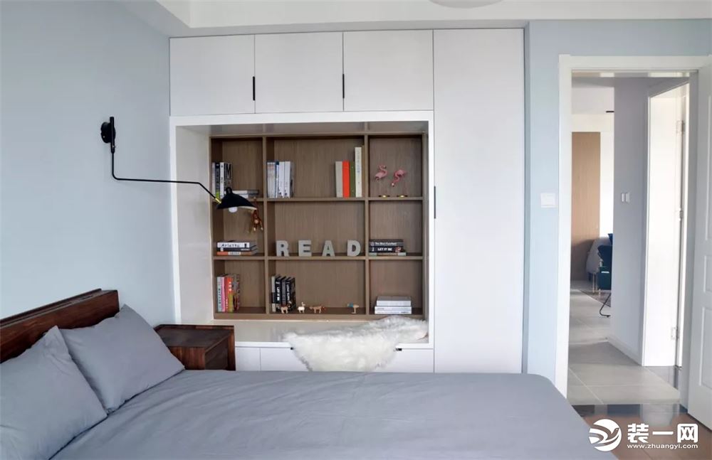 北欧风格140平四居室卧室装修效果图