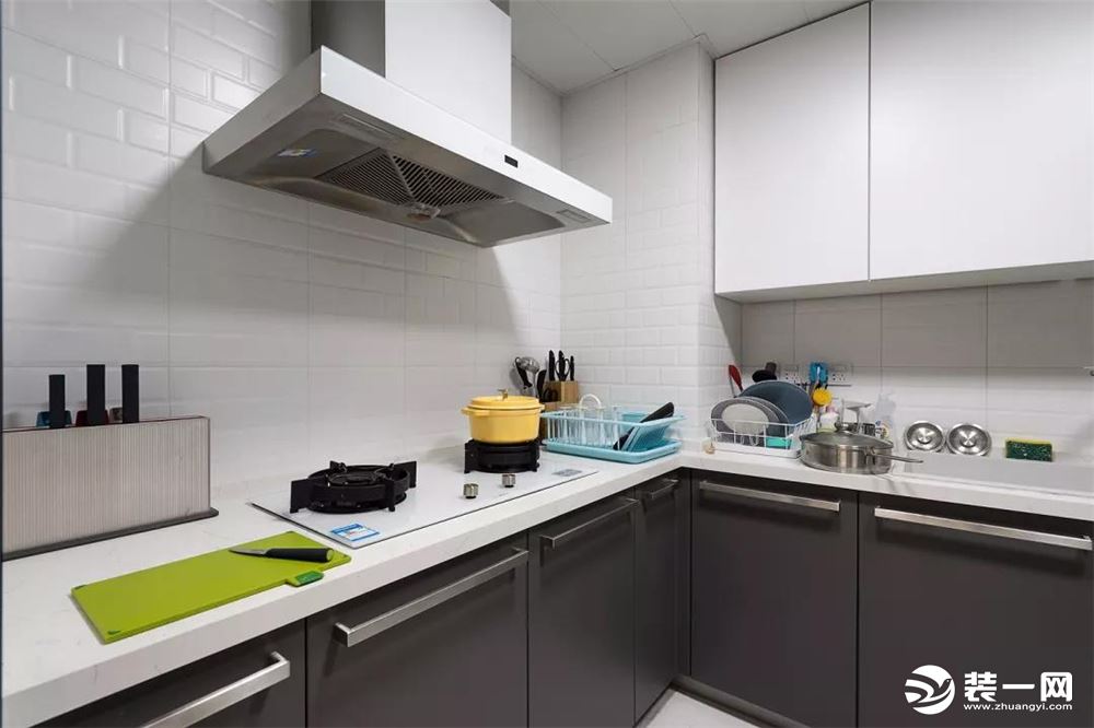150平米四居室北欧风格厨房橱柜装修效果图