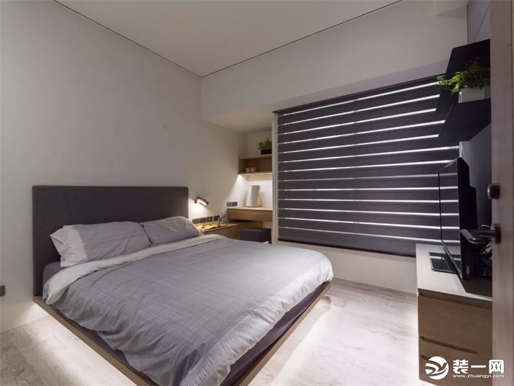 现代风格70平米小户型卧室装修效果图