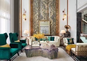 現代主義新古典家具客廳裝飾設計效果圖片