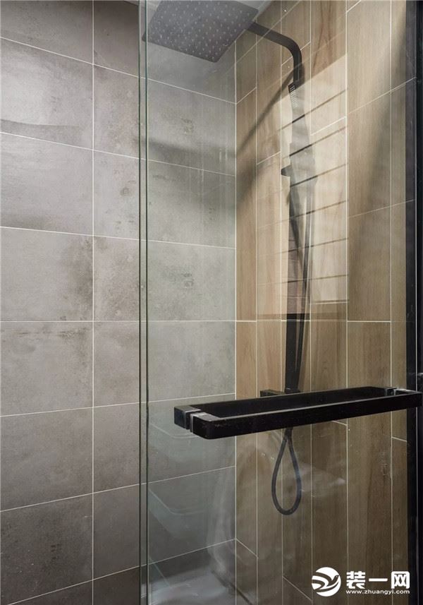 北欧风格120平三居室淋浴房装修