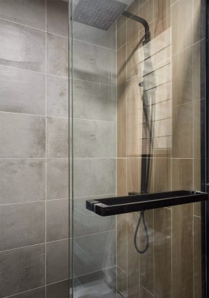 北歐風格120平三室兩廳淋浴房裝修效果圖