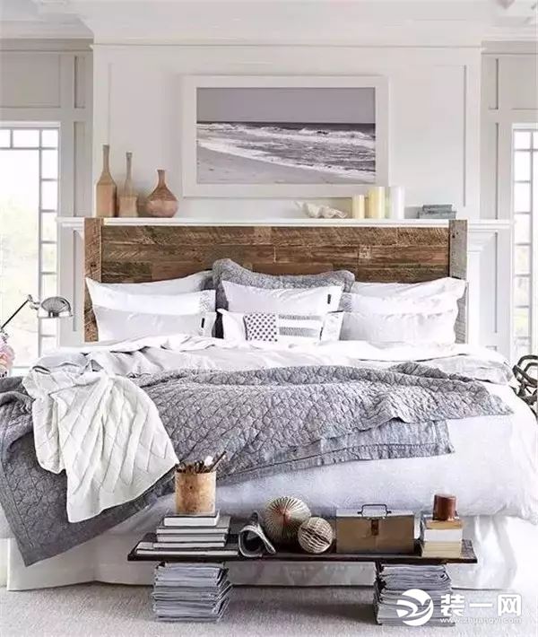 卧室床头不靠墙怎么办卧室床头装修效果图木板