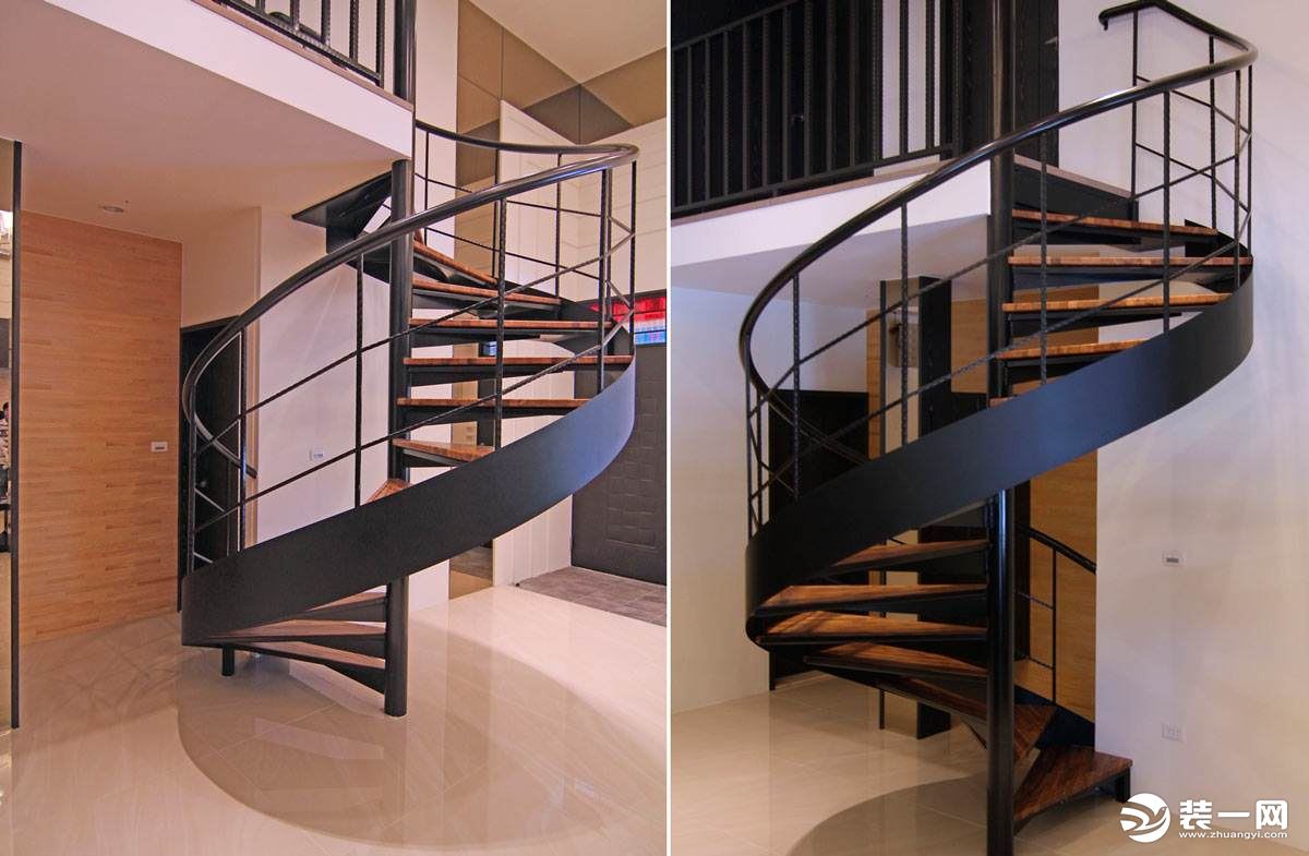 梯子家用铝合金阁楼爬梯室内扶手折叠梯加厚多功能平台梯伸缩楼梯-阿里巴巴