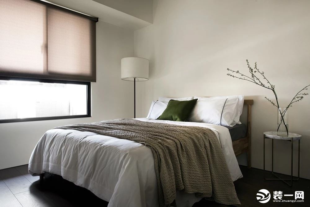 现代北欧风格120平米次卧卧室装修效果图