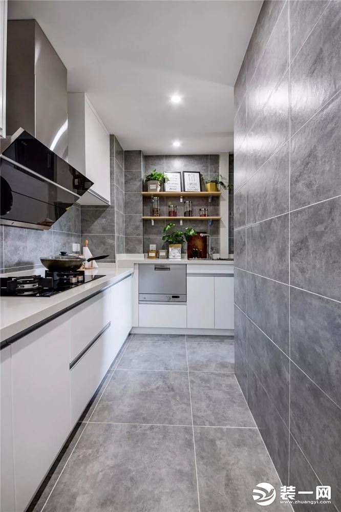 北欧风格90平米两居室厨房装修效果图