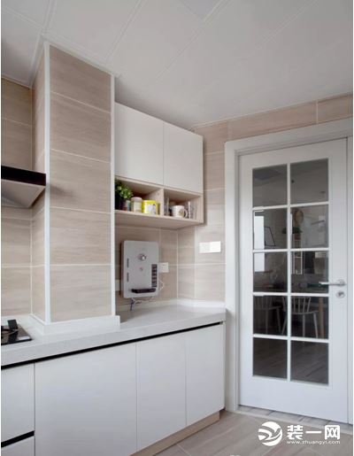 110平北欧风格装修厨房设计案例