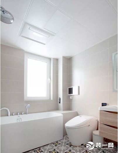 110平北欧风格装修卫浴设计案例