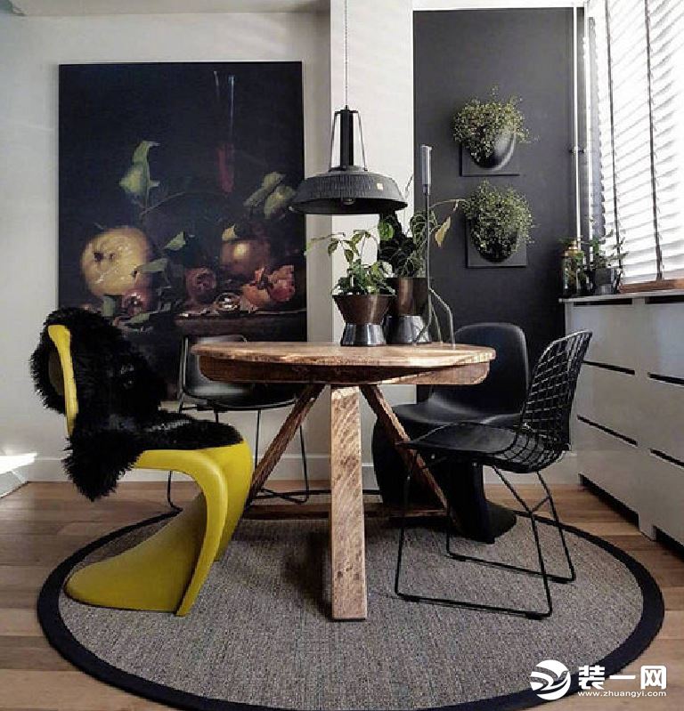90平米装修案例欣赏客厅餐桌设计