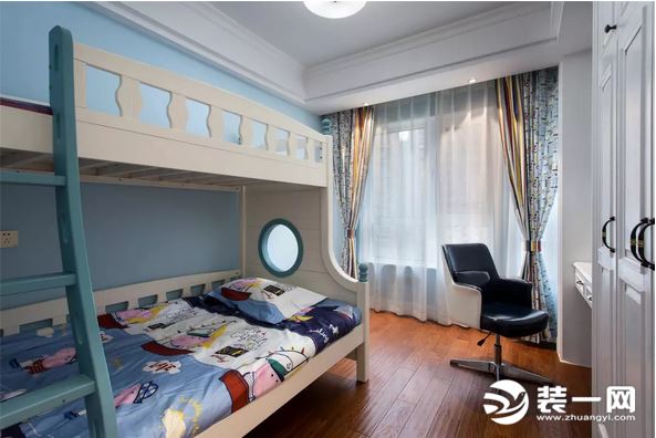142平米四居室美式风格儿童房装修效果图