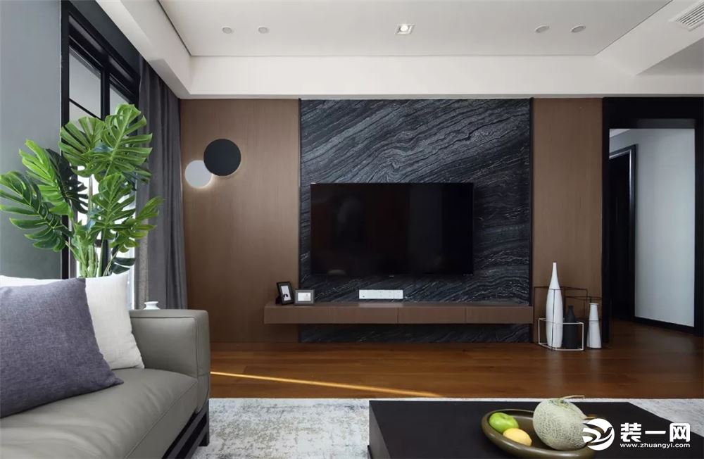 现代风格150平米四居室客厅装修效果图