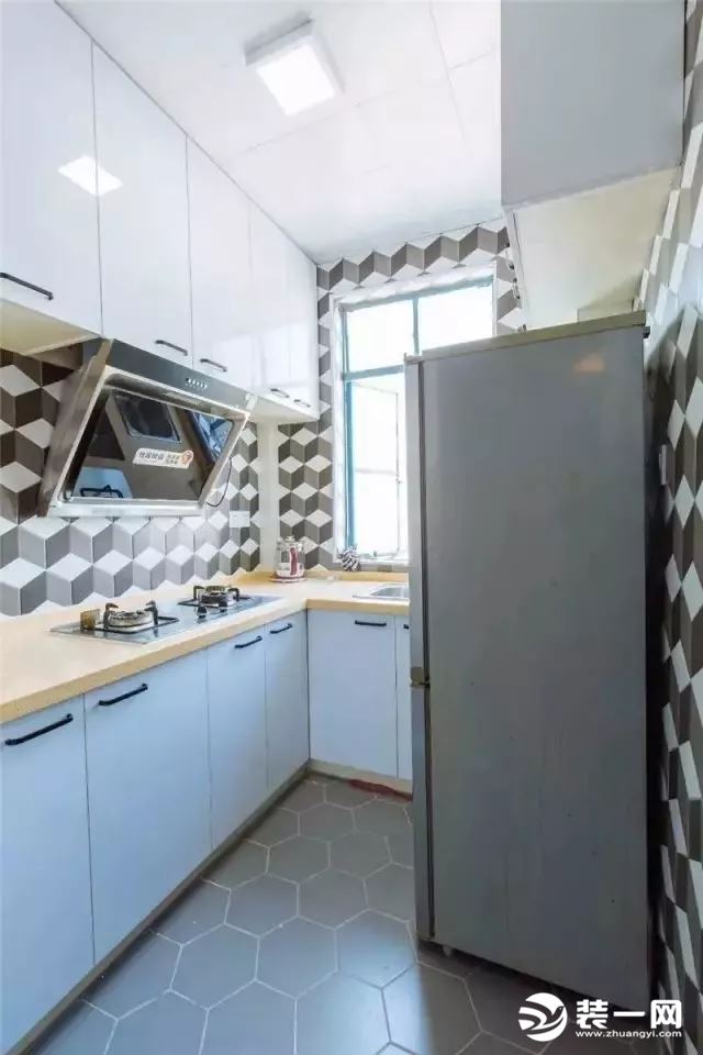 45平米小户型厨房装修改造后图片