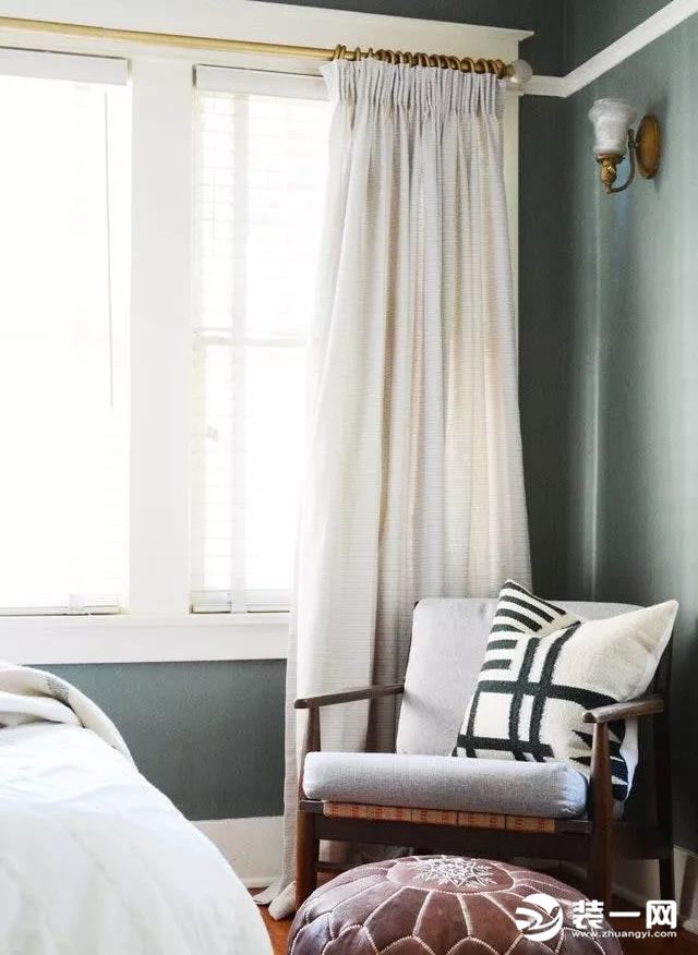 纯色窗帘窗帘面料材质窗帘大小原则