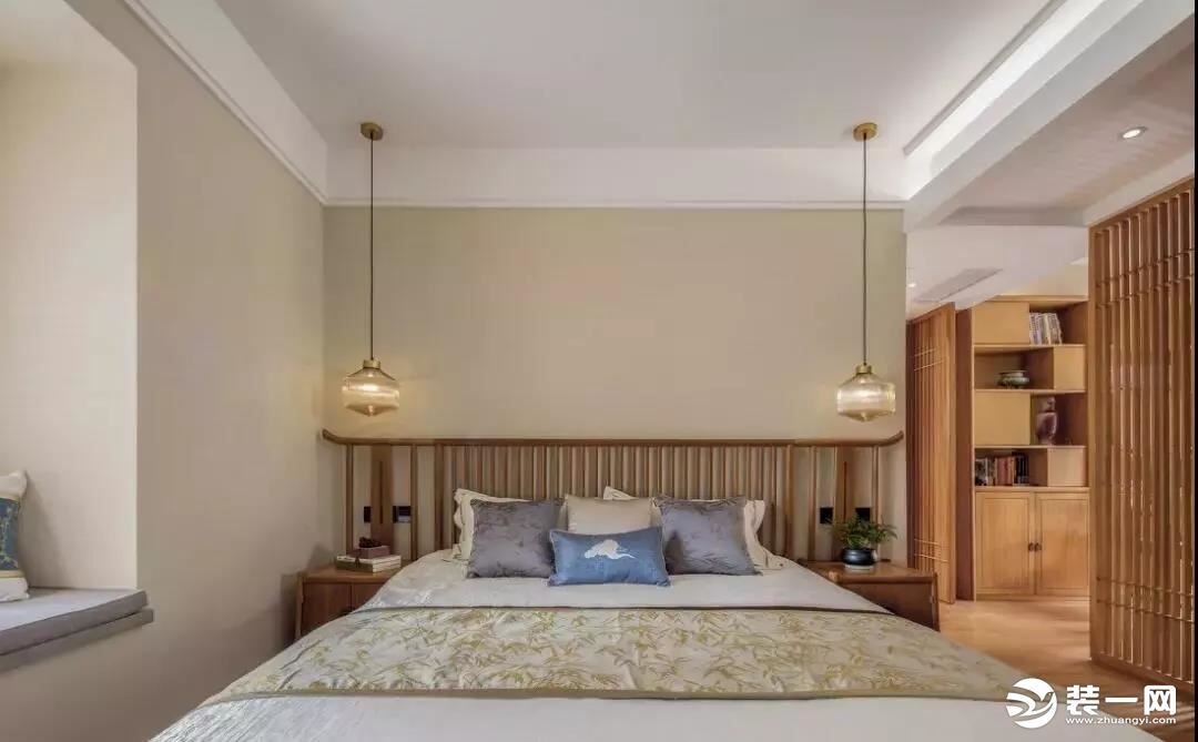 主卧卧室装饰170平米中式风格装修图片