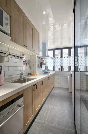 74平北欧风格小户型厨房装修效果图