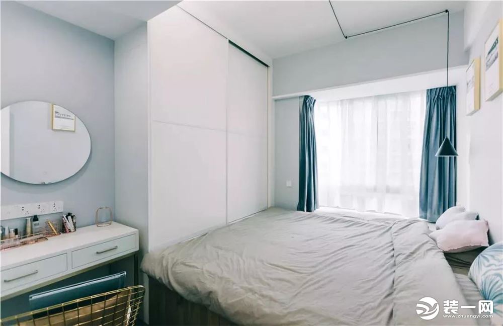 60平米小户型卧室现代装修图片