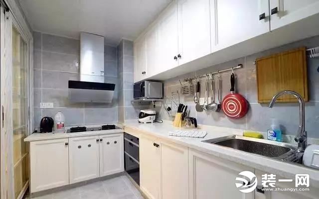 92平米两居室简美风格厨房装修效果图