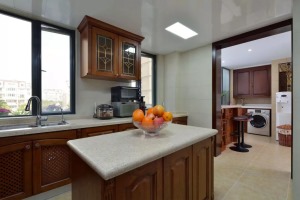 186平米四室两厅美式风格厨房装修效果图