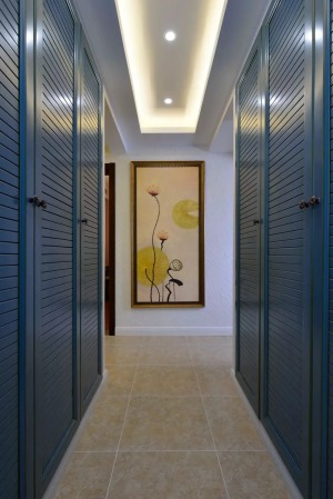 186平米四室两厅美式风格过道装修效果图