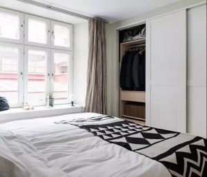 65平米小户型现代简约风格卧室装修图片