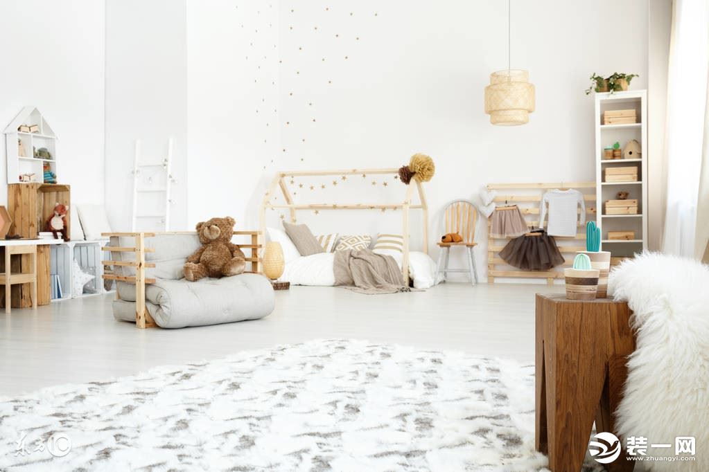 2018最热北欧风格浅色地毯设计客厅地毯图片