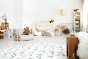2018最热北欧风格浅色地毯设计客厅地毯图片