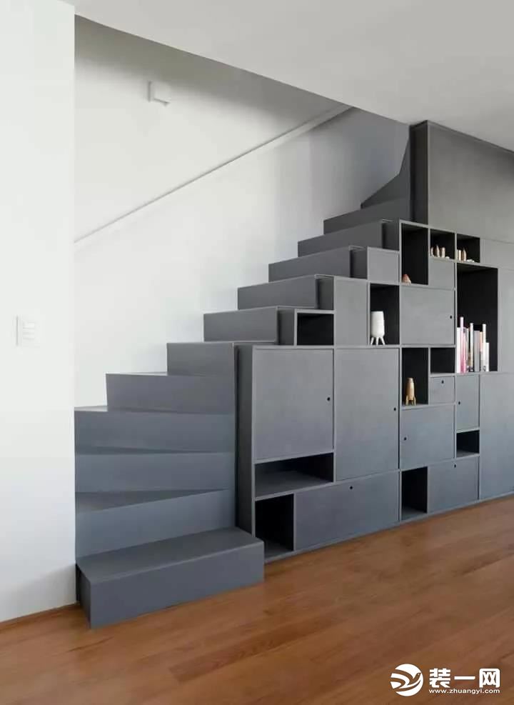 180平米现代复式楼梯设计装修效果图