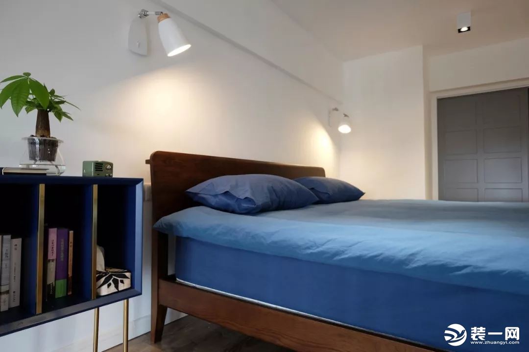 北欧风格47平米loft卧室装修效果图