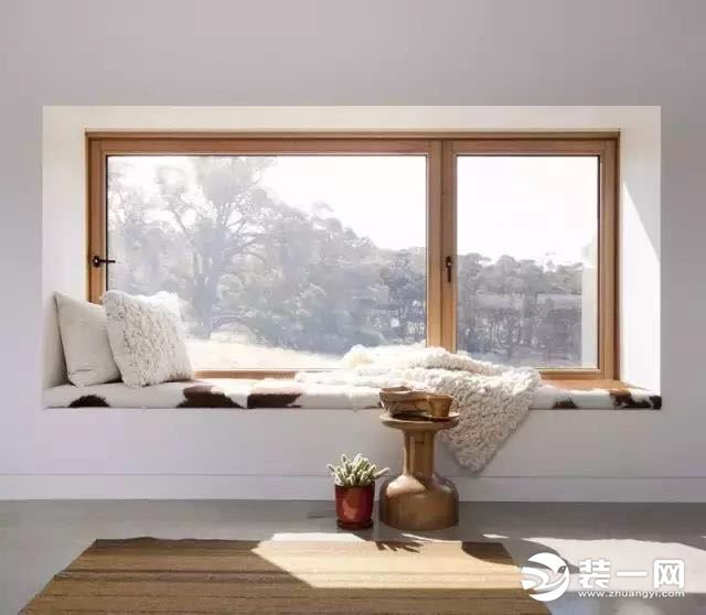 飘窗可变身舒适的休闲区