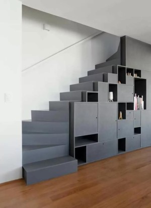 180平米現代復式樓梯設計裝修效果圖