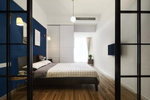 北欧风格45平米小户型单身公寓卧室装修效果图