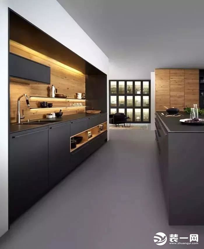 300平米别墅现代风格厨房装修效果图