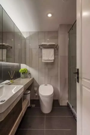 76平米復式公寓浴室衛生間設計效果圖