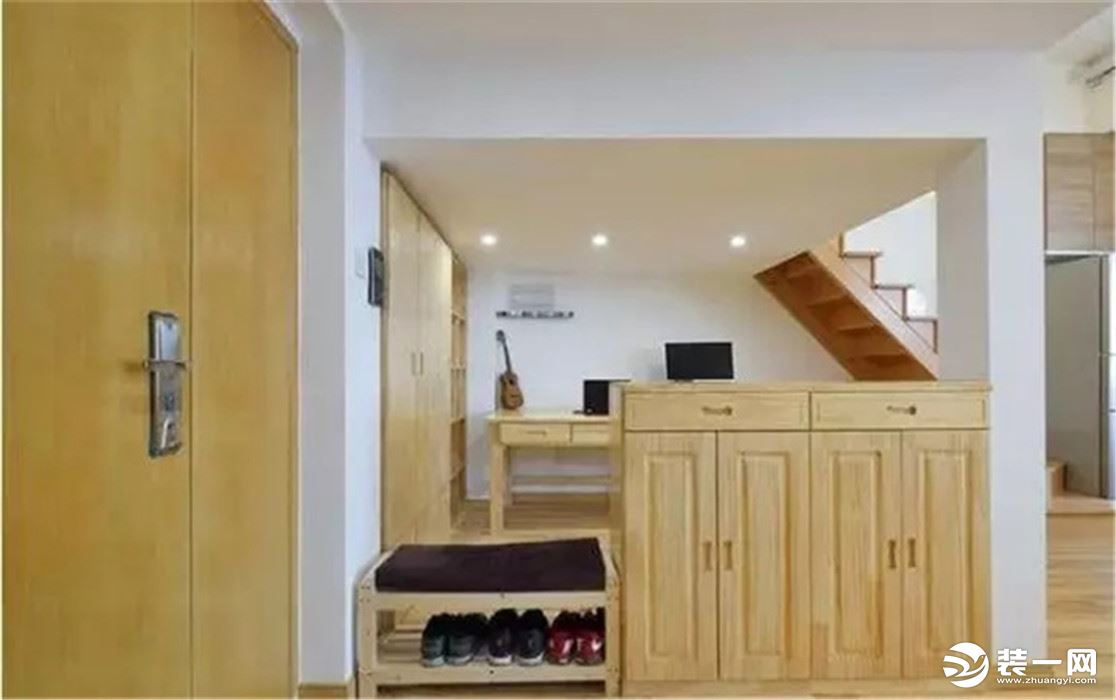 70平loft日式单身公寓装修效果图