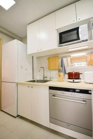 两室两厅日式风格厨房装修效果图