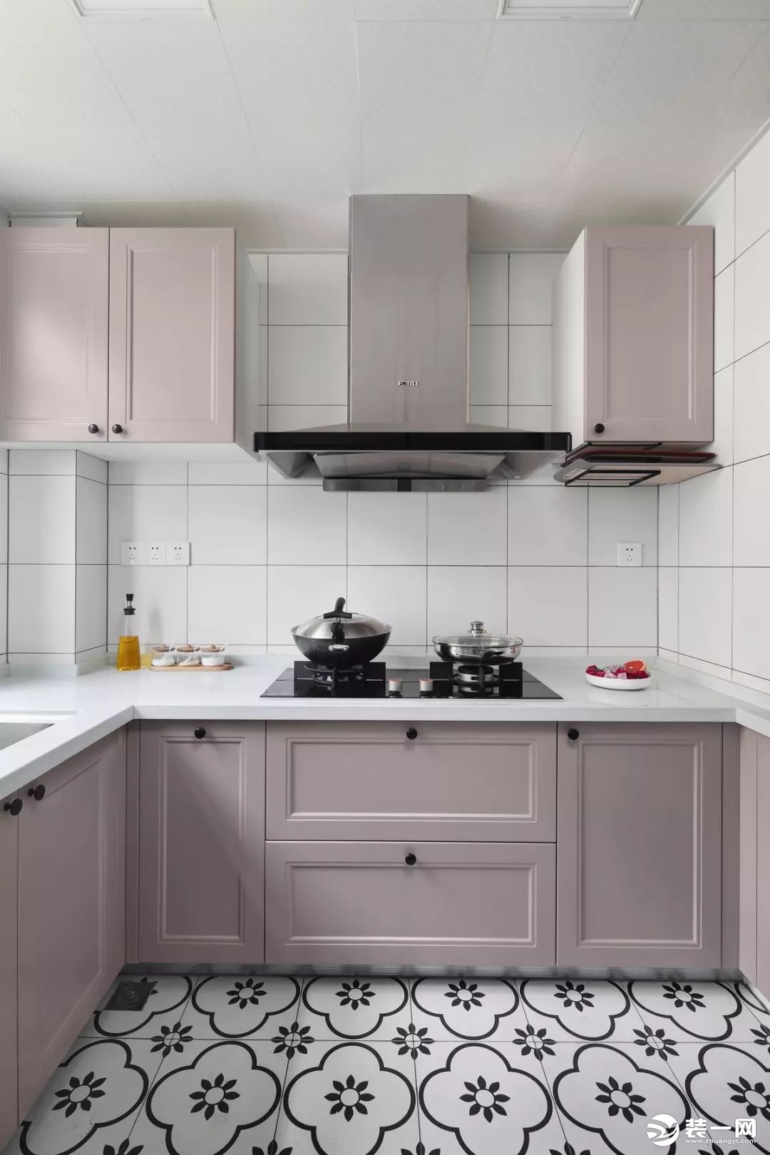 129平北欧风格四居室厨房装修设计图