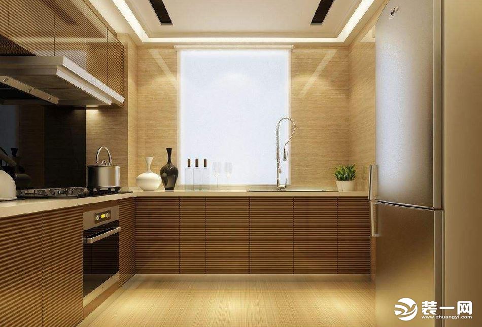 19最新u型厨房设计u型厨房橱柜设计图片 家居美图 装一网效果图